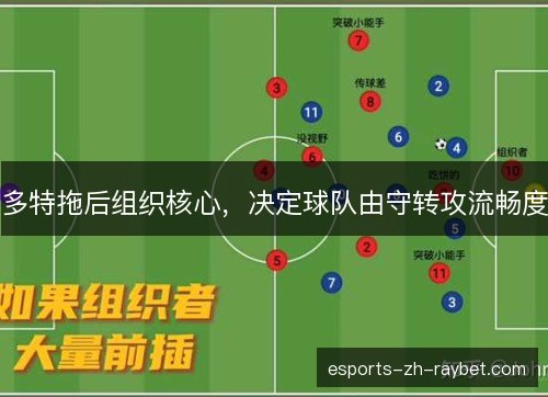 多特拖后组织核心，决定球队由守转攻流畅度
